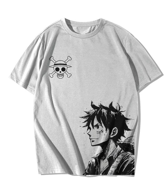 T-shirt One Piece Luffy style manga
